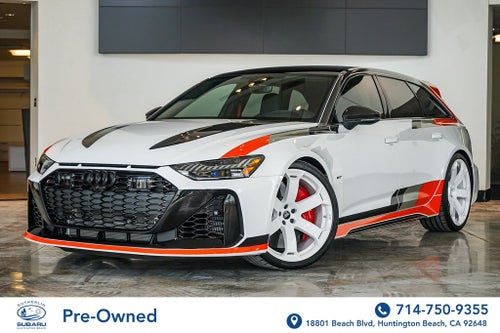 2025 Audi RS 6 Avant performance 4.0T quattro