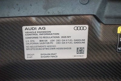 2025 Audi RS 6 Avant performance 4.0T quattro