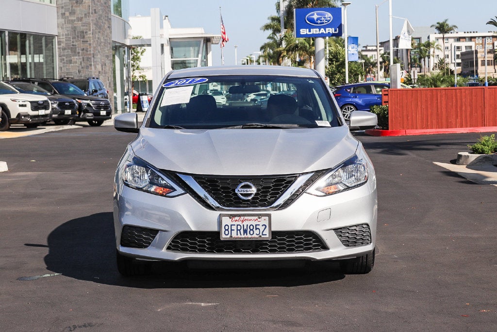 Used 2017 Nissan Sentra S with VIN 3N1AB7AP3HY393631 for sale in Huntington Beach, CA