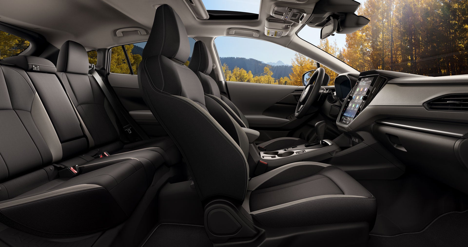 2027 Subaru Premium Shown in Black Cloth