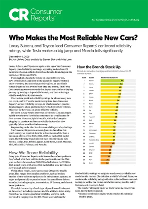 Who Makes the Most Reliable Cars | Sutherlin Subaru Huntington Beach in Huntington Beach CA
