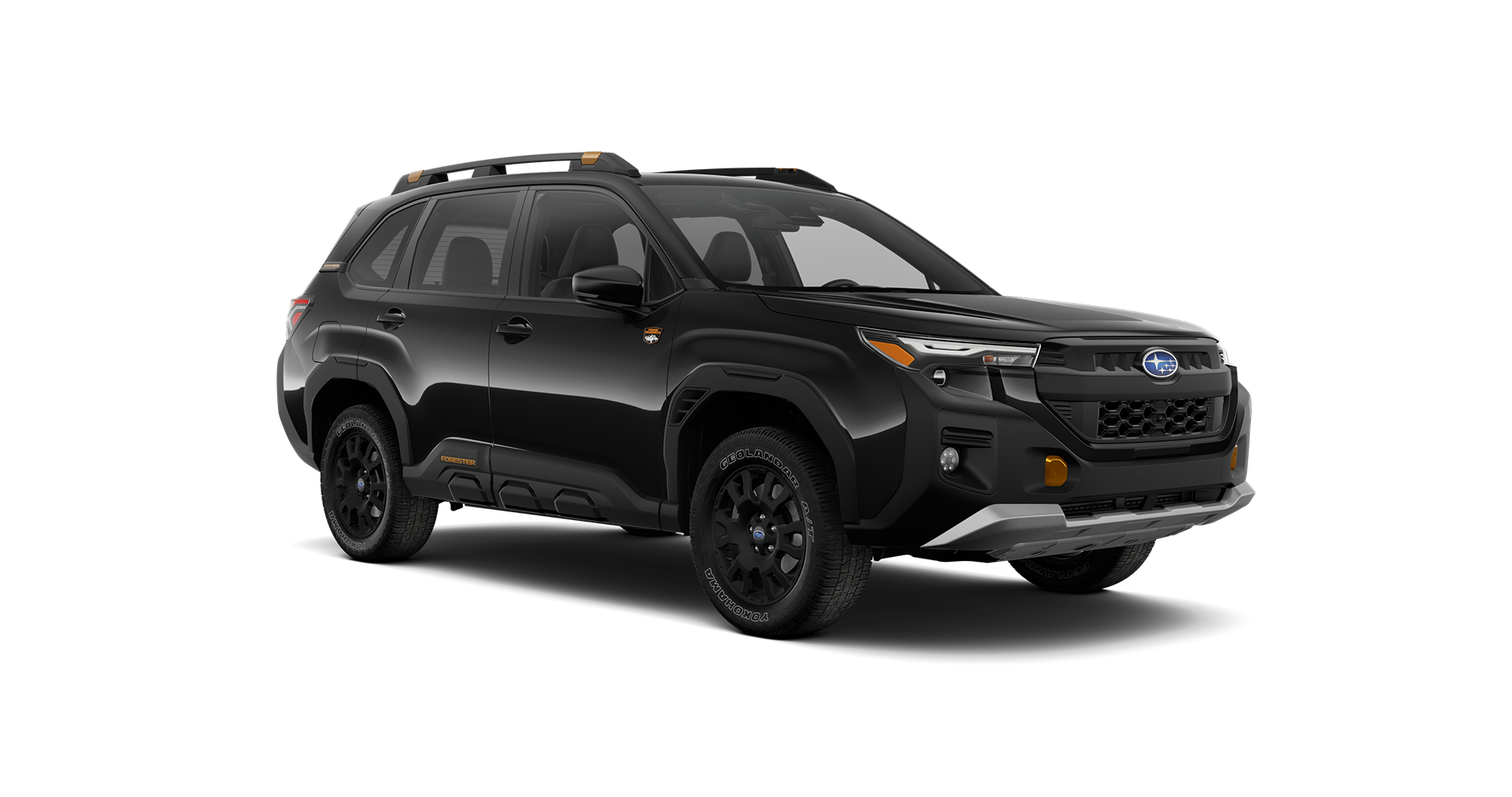 2026 Subaru Forester Wilderness Shown in Crystal Black Silica