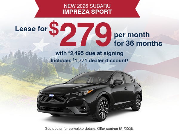 2026 Impreza