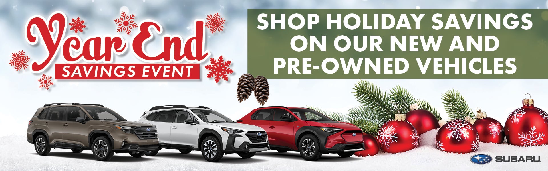 Year End Savings Event