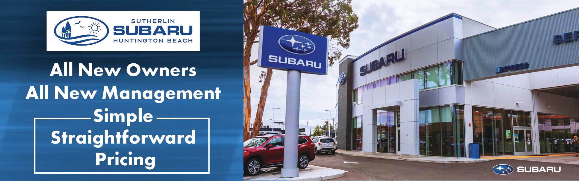 All new owners, all new management.