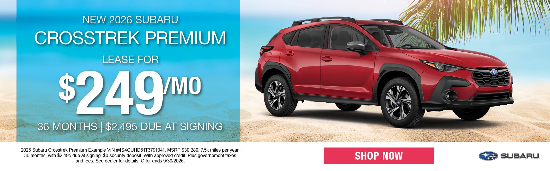 Crosstrek Offer