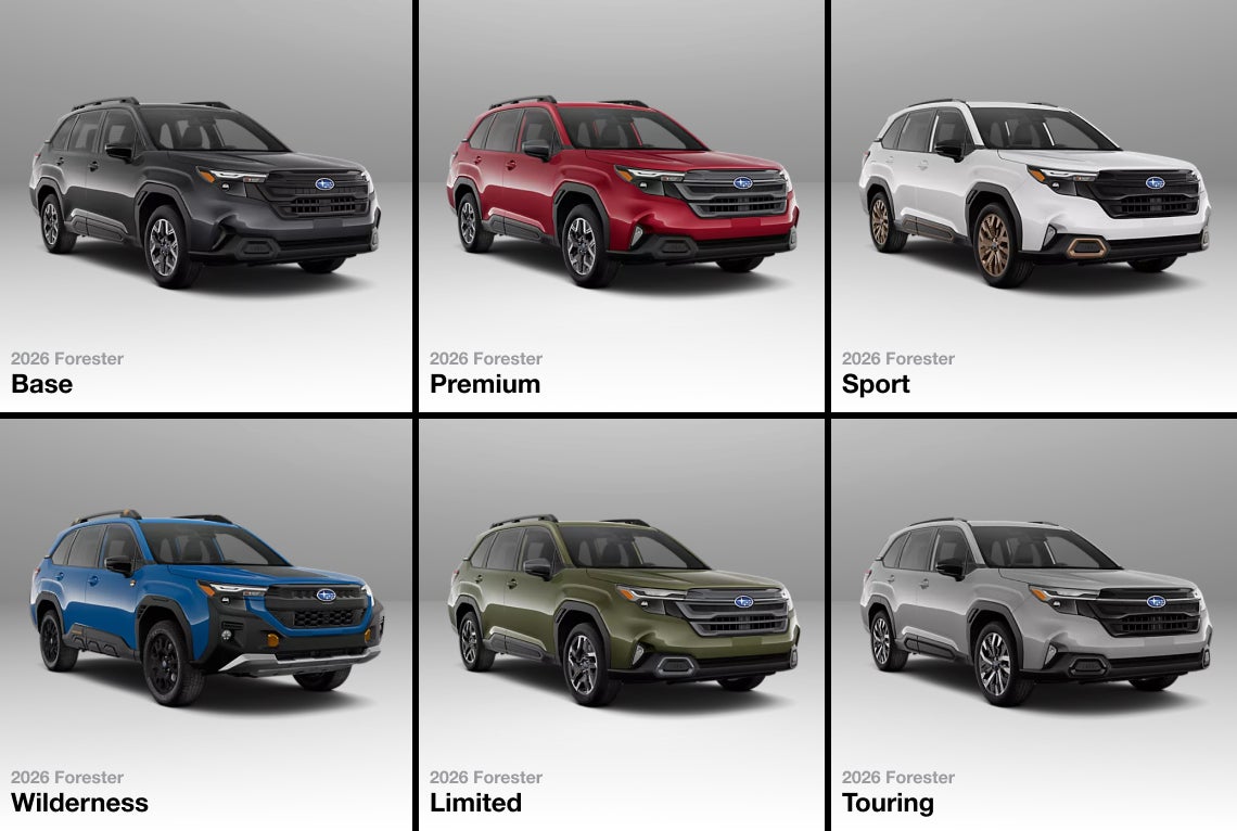 Subaru Forester Trim Levels