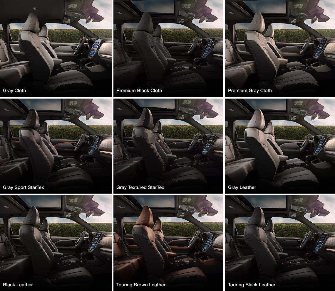 Subaru Forester Interior Colors
